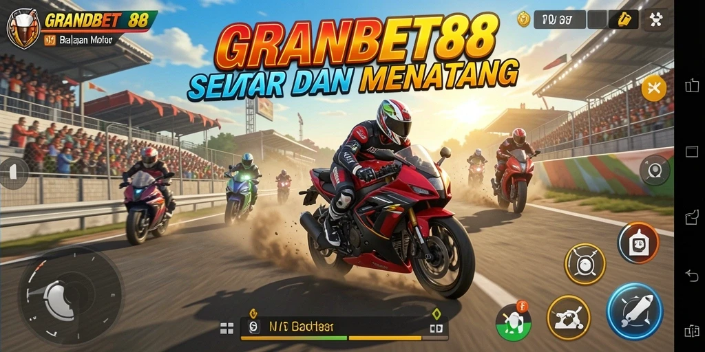 Tampilan gameplay seru dan menantang di GRANDBET88.