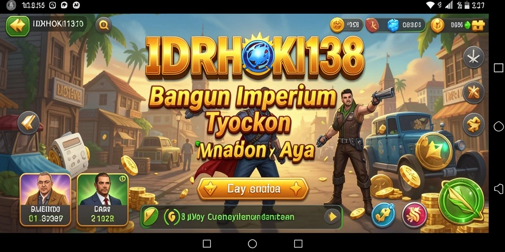 Tampilan gameplay <strong>IDRHOKI138</strong> yang menarik dan interaktif.