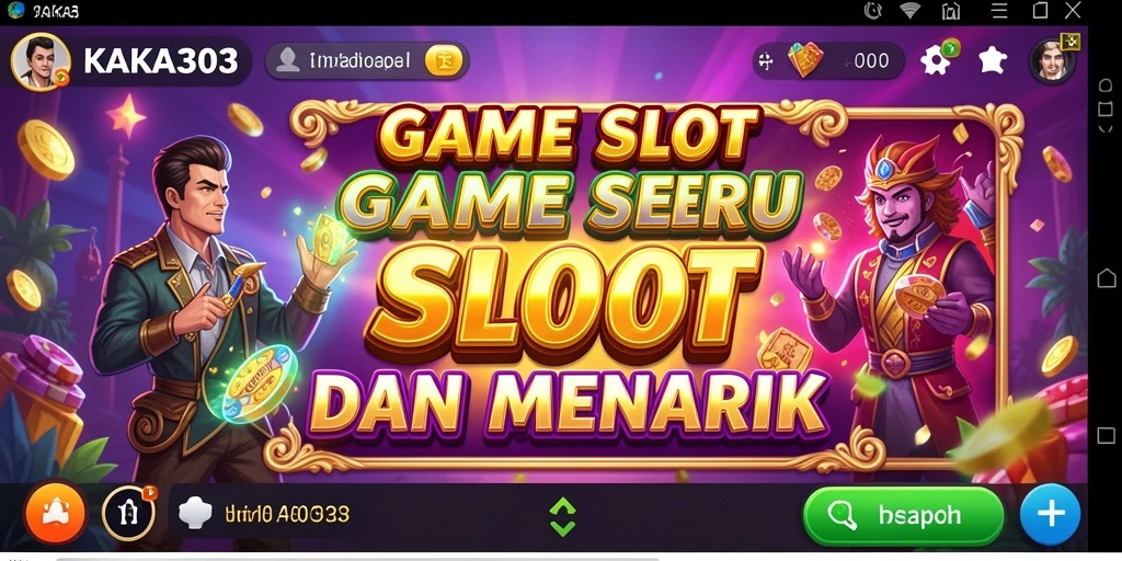 Tampilan gameplay menarik dari KAKA303 dengan banyak pilihan slot.