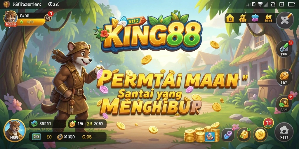 Gameplay KING88 yang seru dan menantang.