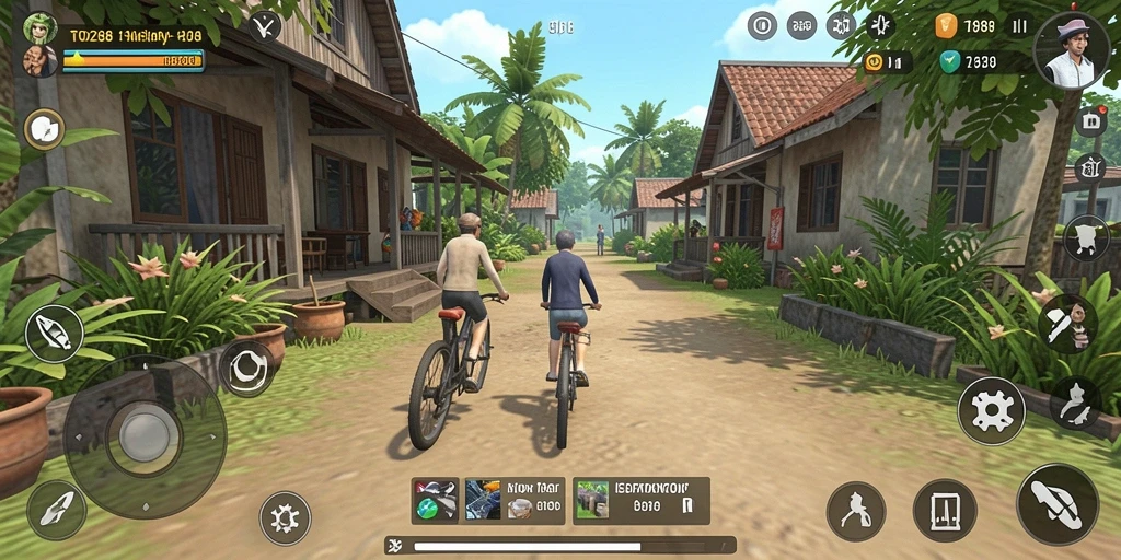 Tampilan menarik dari gameplay TO288 dalam simulasi kehidupan nyata.
