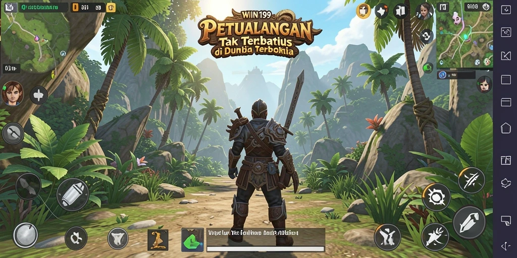 Tampilan gameplay yang menakjubkan di dunia terbuka WIN199.