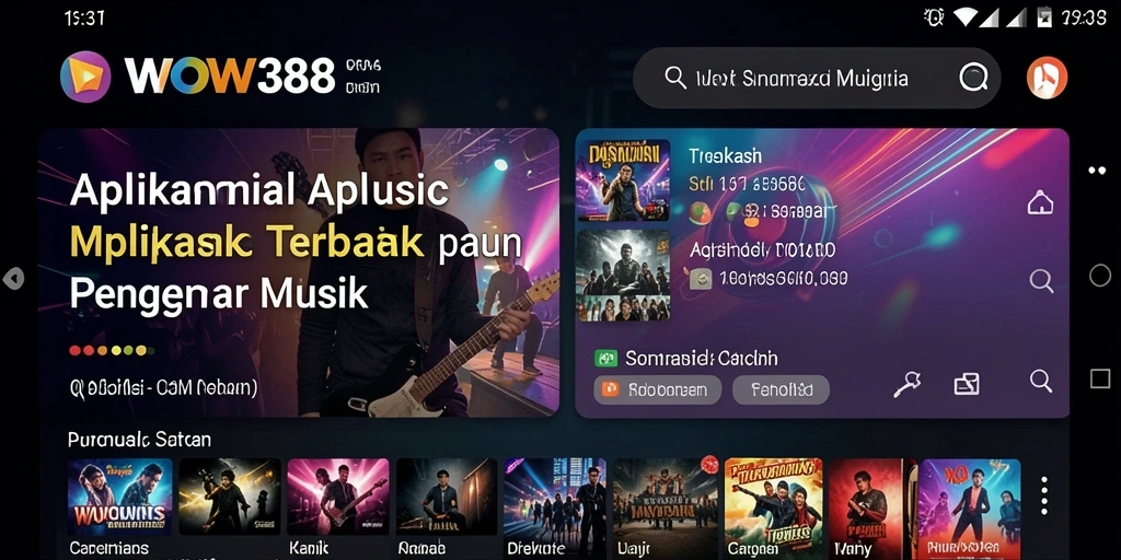 Screenshot gameplay MUSIC WOW388 dengan tampilan menarik
